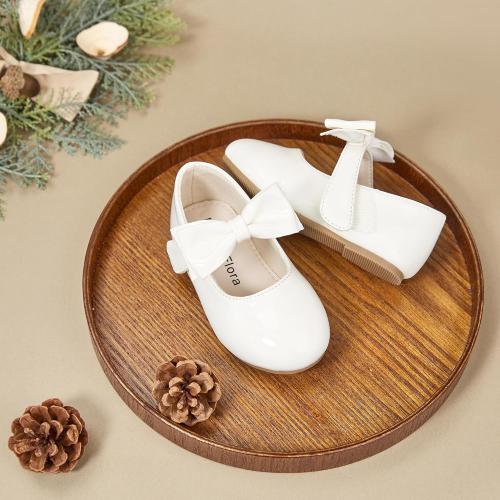 Sizes 12.....Felix & Flora Toddler Flower Girl Dress Shoes - Girl Ballet Flats Party School Shoes Wedding