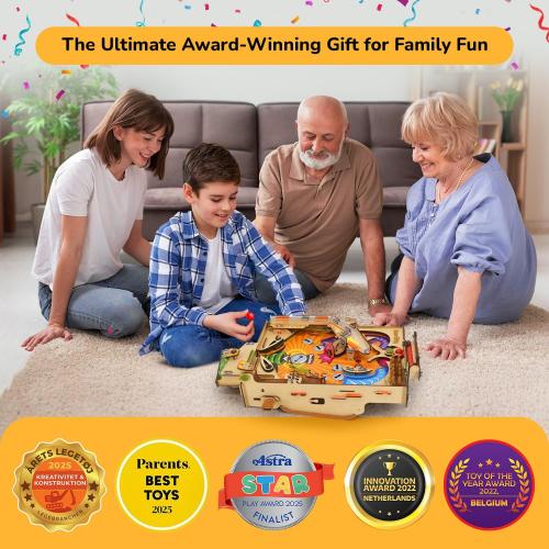 Smartivity DIY Pinball Machine for Kids 8-14 Years Old | Global Award Winning Arcade Game | Build Your Own Pinball I Birthday Gift for Smart Kids | STEM Toy for Boys & Girls
