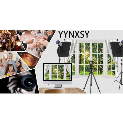 YYNXSY 8X6FT Spring Window Landscape Photography Background White YY-1013