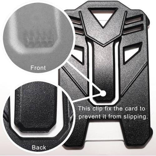 ID Card Holder, Heavy Duty ID Card Holder for Students, Teachers, Office Workers, Doctors, Nurses, School, Hospital, Corporate Exhibition (Black)