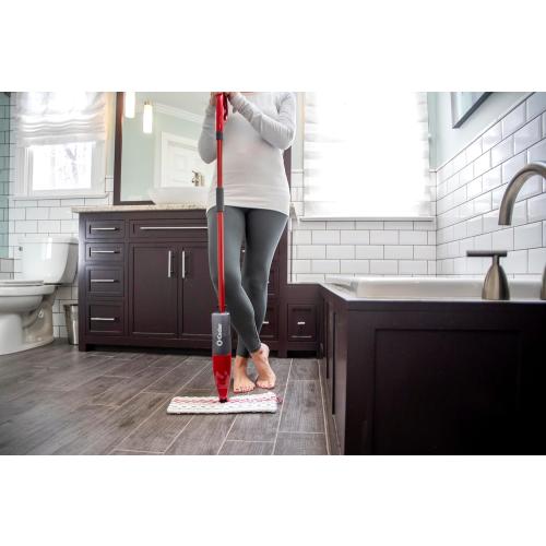 O-Cedar ProMist MAX Microfiber Spray Mop Removes 99% of Bacteria with just Water, Features 1 Extra Refill