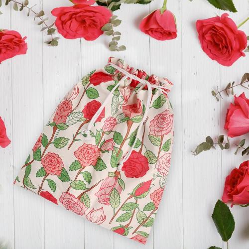 Drawstring Gift Bags,Extra Large 24x 20 | Premium Canvas Storage Bags | Reusable Fabric | Perfect for Baby Showers,Birthday Parties | Rosy