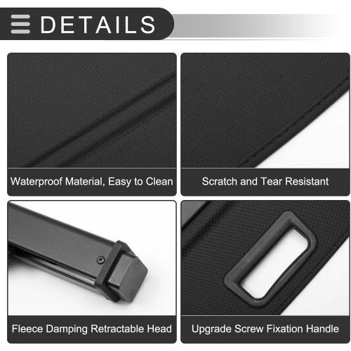 Trunk Cargo Security Cover for Ford Explorer ST Sport XLT - Enhanced Privacy, UV Protection, and Easy Installation - for Ford Explorer Accessories 2020 2021 2022 2023 2024 2025