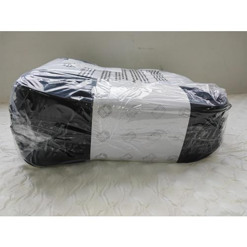 KROSER Carry On Underseat Multi-functional, 16-inch Underseater Lightweight Overnight Suitcase for Men Women, Black