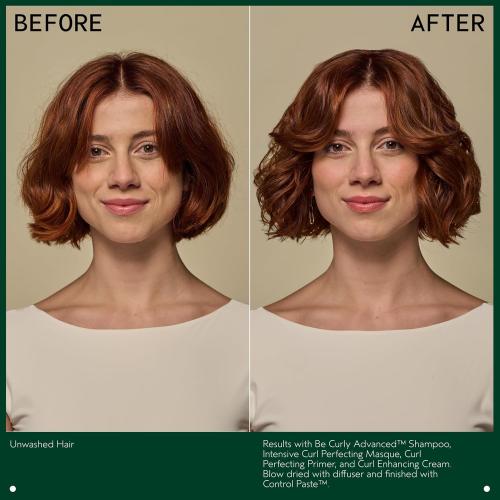 Aveda Be Curly Advanced Curl Enhancer Hair Styling Cream | Defines Curly and Wavy Hair | Hydrates, Reduces Frizz, Adds Shine | Air Dry or Blow Dry | Silicone Free | 98% Naturally Derived*