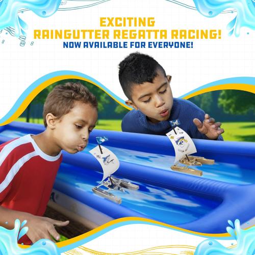 Boy Scouts of America Raingutter Regatta Inflatable Raceway