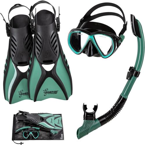 Seavenger Hanalei Anti-Fog 4-Piece Snorkeling Set
