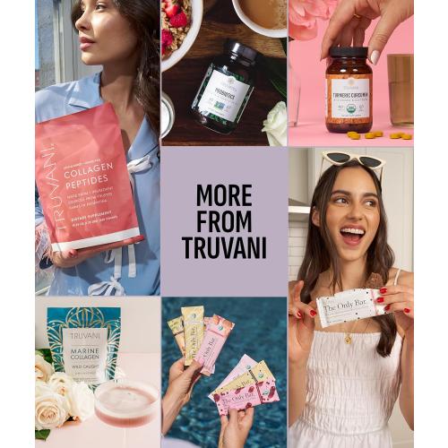 Truvani Vegan Pea Protein Powder | Unflavored | 20g Organic Plant Based Protein | 1 Serving | Keto | Gluten & Dairy Free | Low Carb | No Added Sugar