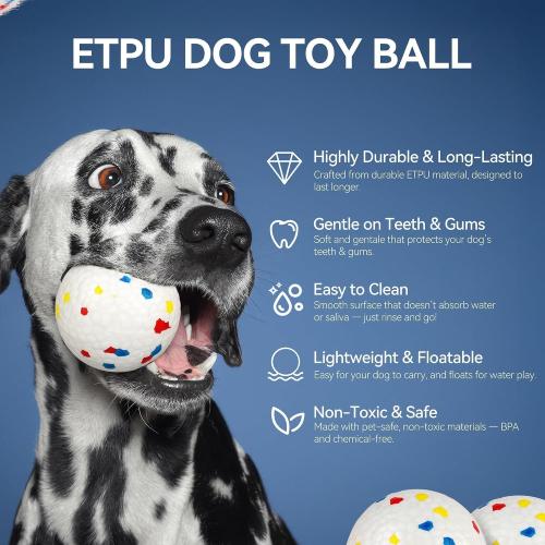 ALL FOR PAWS Automatic Ball Launcher for Dogs, Interactive Puppy Pet Balls Outdoor Thrower for Medium to Large Dogs, Ball Throwing Machine for Dogs, 6 ETPU Balls Included(2.5), Rechargeable Battery