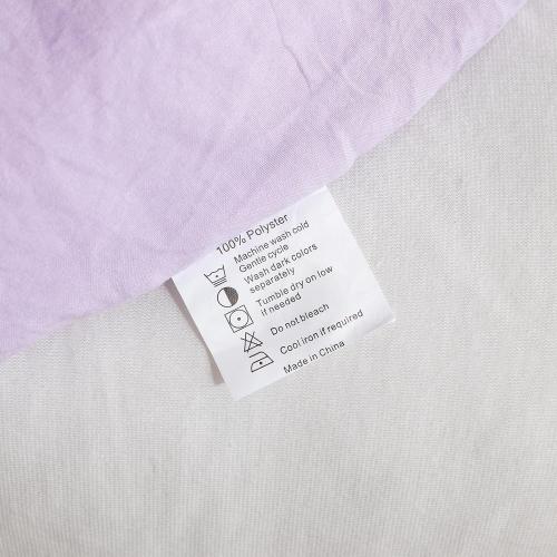 ROSGONIA Lavender Comforter Set Queen, 3pcs(1 Boho Purple Comforter & 2 Pillowcases) All Season Soft Bedding Lightweight Bedspread Blanket Quilt