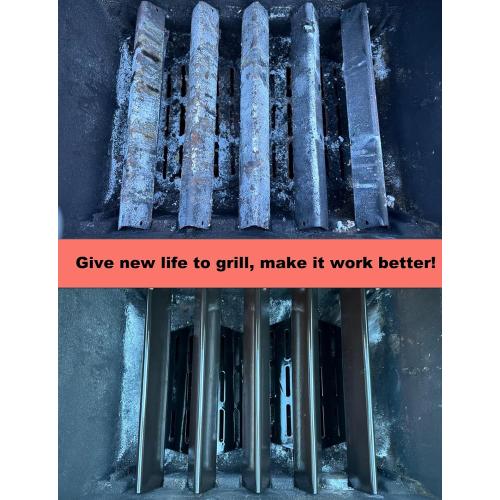 Genesis 300 Parts 7524 Grill Grate 7621 Flavorizer Bars 65505 Heat Deflectors Replacement Parts for Weber Genesis E-310 E-330 S-330 S-310 E-320 S-320 E-315 Gas Grill GS4 Flavor Bars Cooking Grate
