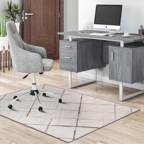 3x5 Modern Washable Area Rug, Doormat Rugs, Tear and Stain Resistance, Non-Slip, Hand Woven Style Thin Entryway Rug Throw Rug for High Traffic Entrance Kitchen Bedside- White