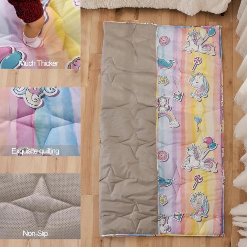 Baby Play Mat for Floor,72×59Thicken Ultra Large&Soft Playmat,Washable Playpen Mat Non-Slip Baby Crawling Mat for Babies Floor Tummy time(Unicorn)