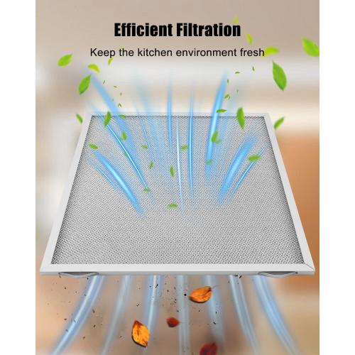 97017415 S97017415 Aluminum Grease Range Hood Filters Compatible with BPQDE30 QDE30 QDE30BL QDE30SS QDE30WW, 13.7 X 14 X 0.35 inchs 5 Layer Aluminum Grease Filter, 2-Pack