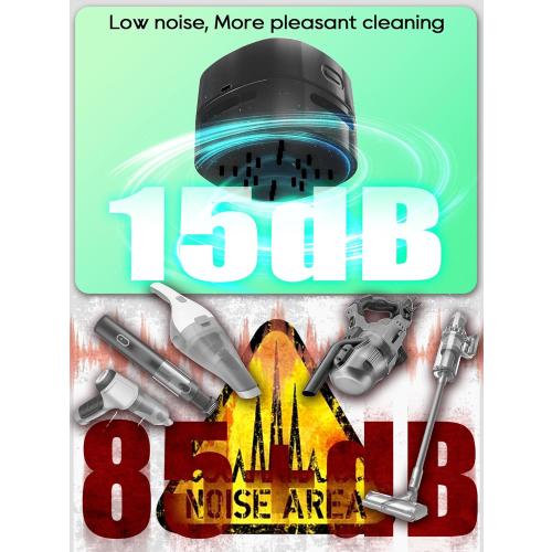 Desktop Vacuum Cleaner with Nozzle, Rechargeable Small Handheld Vacuum, Cordless Mini Desktop Countertop Sweeper for Keyboard Computer Dust Crumbs Piano, Detachable Design