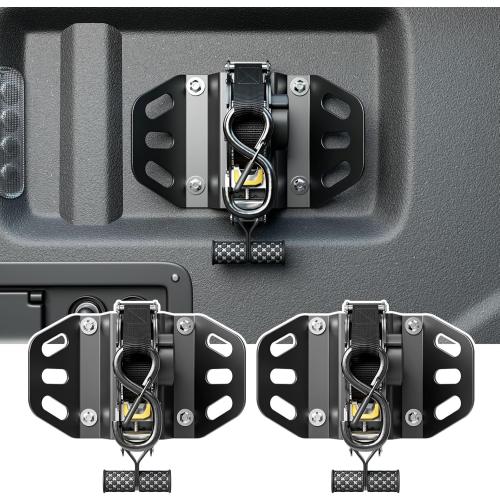 SZYANG 2PCS Retractable Ratchet Straps Compatible with 2015-2026 Ford F150