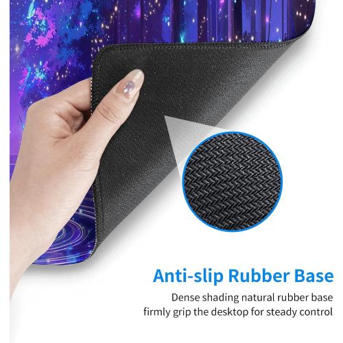 Butterfly Mouse Pad Extended Large Gaming Mouse Pad XL Stitched Edges for Gamer Home Office 31.5 X 11.8 Inch