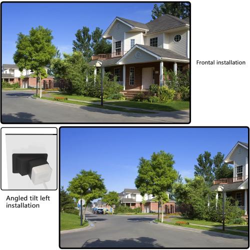Teccle Angled Window Mount for Wyze Cam OG, 20 Degrees Tilt, Through Windows Use Cam OG Security Camera (1Pack)