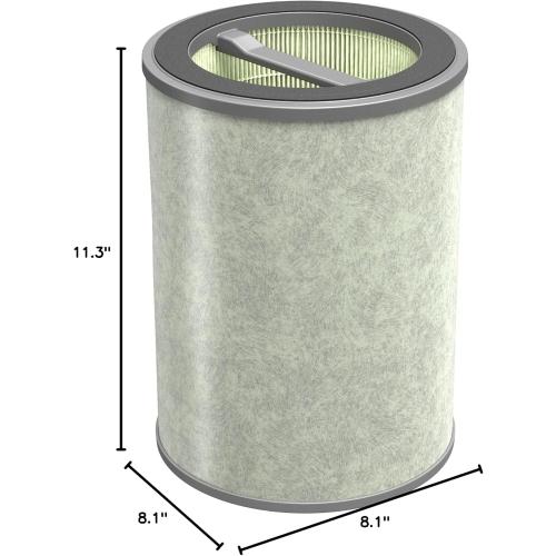 WYZE HEPA Filter Replacement For Wyze Smart Air Purifier Standard,Pre-filter, True HEPA 13, Activated Carbon, 1 Pack