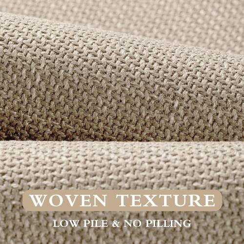 Bathroom Rugs Thin Bath Mat Sets 2 Pieces Quick Dry,Beige | Ultra Thin Absorbent Bath Rug Set for Bathroom,Low Pile,Machine Washable Rug for Toliet，Shower,（17x24 17x32）
