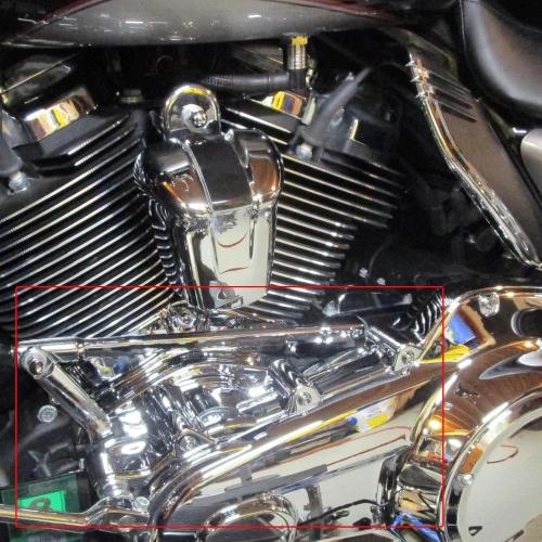 Chrome Inner Primary Covers Trim for Harley Touring 2017-2025 | Fit Electra Glide, Road King, Road Glide, Street Glide, Freewheeler, Ultra Limited 17-25
