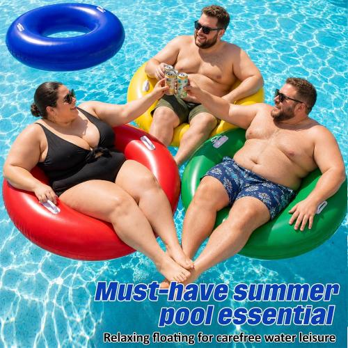 4 Pack Inflatable Pool Floats for Adult ‼️missing yellow and blue‼️