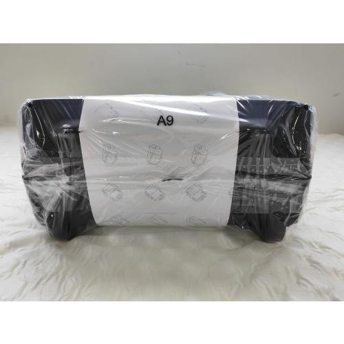 KROSER Carry On Underseat Multi-functional, 16-inch Underseater Lightweight Overnight Suitcase for Men Women, Black