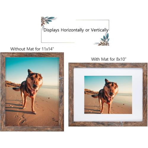Califortree Rustic Brown 5x7 Picture Frame