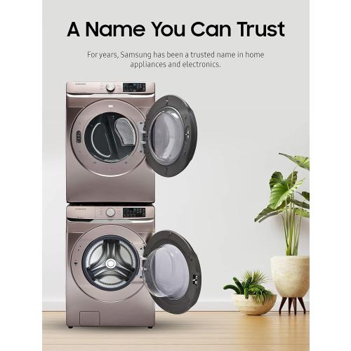 SAMSUNG Stacking Kit for 27” Wide Front Load Washer and Dryer Combo, Small Space Saving Solution for Stackable Laundry Machine Sets, All Parts Included, SKK-8K