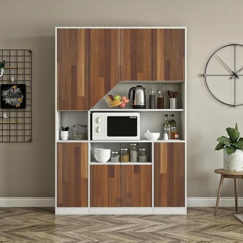 Fun Stick Wood Wallpaper Butcher Block Peel and Stick Contact Paper Self Adhesive Wall Paper Removable Vinyl Film for Countertop Table Cabinets 16x78.7