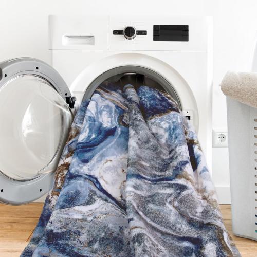 9x12 Area Rugs for Living Room, Modern Abstract Rug for Bedroom, Contemporary Machine Washable Rug, Large Stain Resistant Carpet for Dining Room Playroom Nursery Room, Pet & Kids Friendly