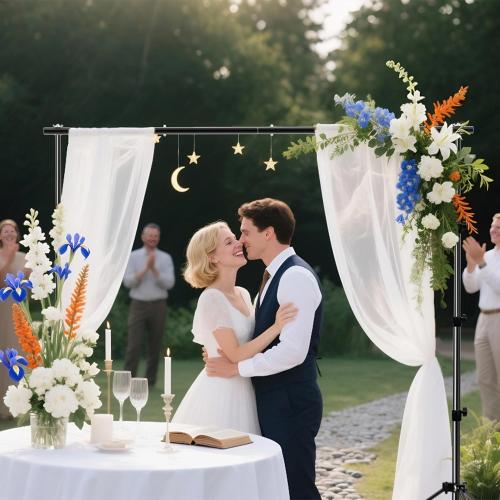 Photo Backdrop Stand, 10x9ft(WxH) Adjustable Photography Backdrop Stand, Aluminum Alloy Studio Photo Background Stand Support System for Party, Wedding, Photography, Advertising Display