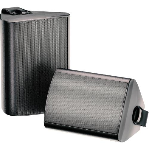 Herdio 6.5 Inch 400W Outdoor Speakers Wired Waterproof with Powerful Bass,Wall Mount Speakers for Patio Garage Covered Deck,All-Weather(Pair,Black)