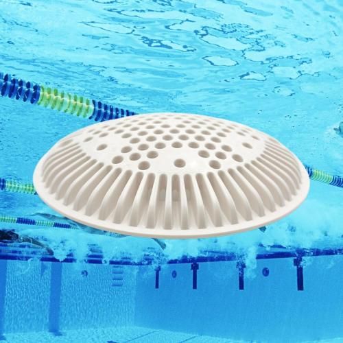 WG1048E White Pool Main Drain Cover Replacement Compatible with WG1048E for Suction and Dual Outlet Cover Replacement for Pools