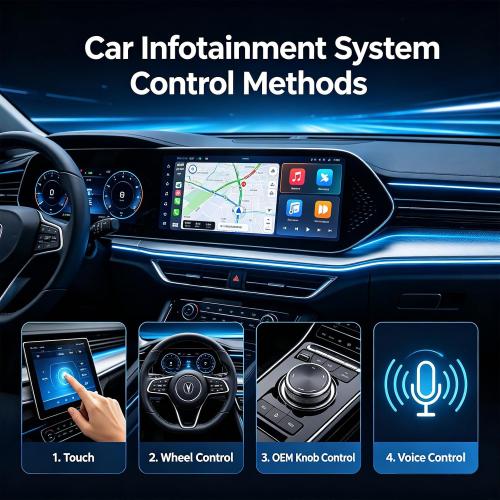 Wireless CarPlay Adapter,Supports iPhone & Android Phones