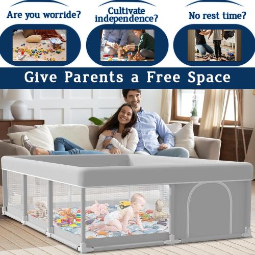 Playpen Cute Mat for Babies and Toddlers Play **FRAME NOT INCLUDED**