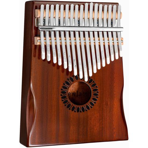 Kalimba Thumb Piano 17 Keys, Portable Mbira Finger Piano Gifts for Kids and Adults Beginners