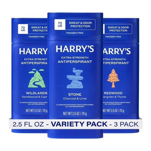 Harry's Extra-Strength Antiperspirant Deodorant - Variety - 2.5 oz (3 Pack)