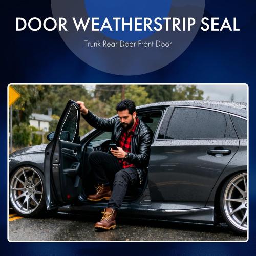 Rear Door Weatherstrip Seal - Compatible with 07-14 GMC Yukon XL 1500/2500, 07-14 Chevy Suburban 1500/2500/Avalanche, 07-13 Cadillac Escalade EXT (Right)