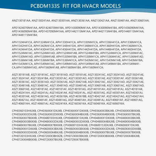 Upgrade PCBDM133S Defrost Control Board Replacement Goodman Furnace Control Board Part PCBDM133S,PCBDM133,PCBDM160S,PCBDM160 For HVACR Applications Model ANZ130181AA APD1424070M41AA