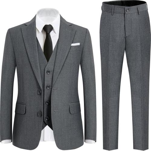 Size M ...Boys Suit Teenager Suits Set for Boys, Kids Slim Fit Formal Wear Tuxedo, Ring Bearer Outfit for Wedding