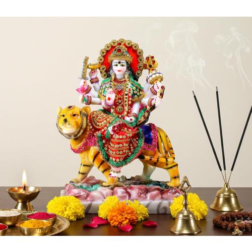 eSplanade Maa Durga MATA Rani Idol Statue Murti Moorti for Home Mandir
