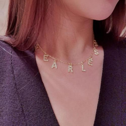Gold Choker Necklace for Women Girls, Outfit Jewelry Necklace For Music Lover Gift Inspired Fan Gifts Zodiac Necklace for Women Teen Girls