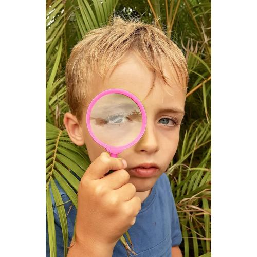 Adventure Kidz - Outdoor Exploration Kit, Children’s Toy Binoculars with Case, Flashlight, Compass, Fox Whistle, Magnifying Glass, Backpack. Great Gift Set for STEM, Pretend Play. Age 3
