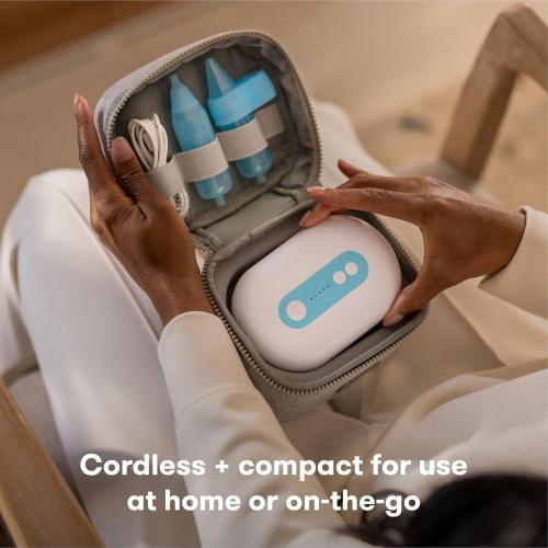 Frida Baby Electric NoseFrida Pro Nasal Aspirator for Baby, Hospital Grade Suction, Nose Sucker for Baby & Toddler, Nasal Aspirator for Congestion Relief, 5 Suction Levels, 2 Tips, Cordless with Case