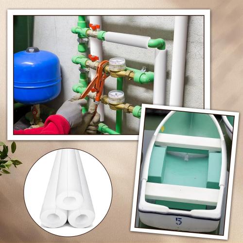 Pangda 3 Pack Pool Noodles Foam Noodles Swim Clamp Jumbo Hollow Foam Large Pre Slit Clamp Protection for Swimming Floating Craft Projects Padding Bumper