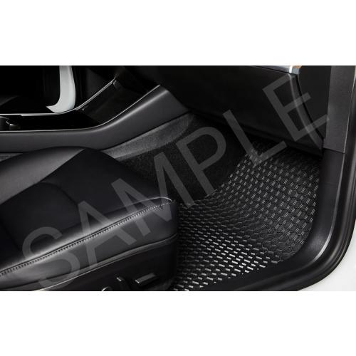 TOUGHPRO Floor Mats Accessories Set   3rd Row for Kia Telluride All Weather Heavy Duty Black Rubber 2020 2021 2022 2023 2024 2025
