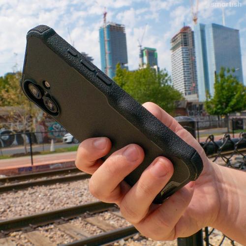 Smartish® iPhone 16 Pro Max Protective Magnetic Case - Gripzilla Compatible with MagSafe [Rugged   Tough] Heavy Duty Armor Cover Drop Tested Protection for Apple iPhone 16 Pro Max - Moving Mountains