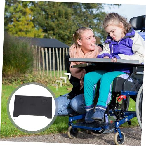 Detachable Wheelchair Tray Table with Cup Holder Portable Accessory for Adults Ideal for Eating Reading and Everyday Use Compatible with Most Wheelchairs