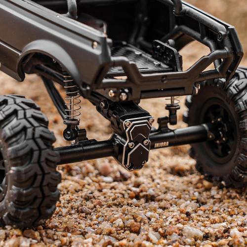 INJORA ProSteer Double Joint 40g Front and 22g Rear Axle for 1/24 Axial SCX24 Upgrade